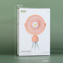 Octopus Fan Baby Stroller Outdoor Portable Children Students USB Handheld Fan(SQ2176E- Powder)