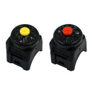 4 PCS Motorcycle Modification Accessories ATV Switch Headlight Control Power Failure Start Speaker Overtaking Light Switch(Red)