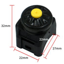 4 PCS Motorcycle Modification Accessories ATV Switch Headlight Control Power Failure Start Speaker Overtaking Light Switch(Red)