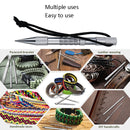 Umbrella Rope Needle Marlin Spike Bracelet DIY Weaving Tool, Specification: 14 PCS / Set Silver