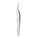 Nail Art Eyelash Tweezers Stainless Steel Colorful High Precision Grafting Eyelash Curler, Specification: 3 PCS Mirror Light Dolphin Clip