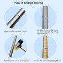 2 PCS Ring Measurement Tool Ring Formation Repair Correction Adjustment Tools,Style: Golden Rod