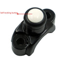 Motorcycle Modification Self-Locking Single Switch Headlight Fog Light Brake Light Emergency Light Switch(White Button)