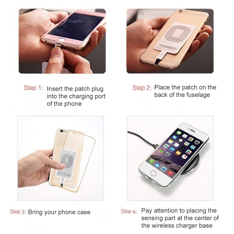 Wireless Charging Receiver Mobile Phone Charging Induction Coil Patch(Domestic For iPhone Receiver)