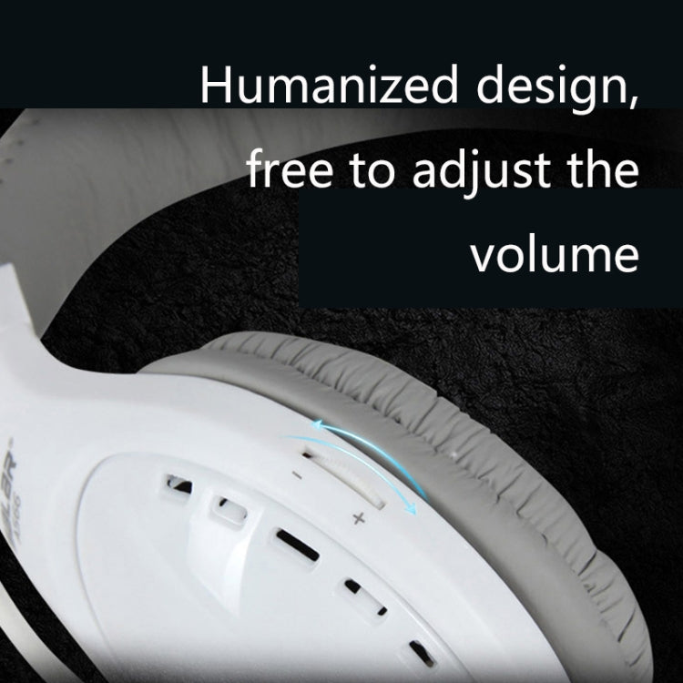 Salar A566 Subwoofer Gaming Headset with Microphone, Cable Length: 2.3m(White)