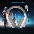 Salar A566 Subwoofer Gaming Headset with Microphone, Cable Length: 2.3m(White)