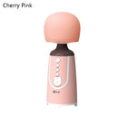 SUOAI MC11 Wireless Voice Changing Mobile Phone Bluetooth Singing Microphone, Colour: Cherry Pink