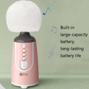 SUOAI MC11 Wireless Voice Changing Mobile Phone Bluetooth Singing Microphone, Colour: Tulip Yellow