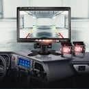 YB-CC-1 12/24V Car 7 Inch Display HD Night Vision Camera Monitoring System Truck Reverse Image, Specification: Camera+1024x600 Display