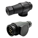 2 PCS VP1130E 13 Core Nail Trailer Plug Socket