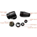 2 PCS VP1130E 13 Core Nail Trailer Plug Socket