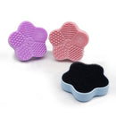 10 PCS Seastar Portable Silicone Scrubbing Pad With Quick-Drying Sponge Random Colour Delivery