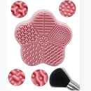 10 PCS Seastar Portable Silicone Scrubbing Pad With Quick-Drying Sponge Random Colour Delivery