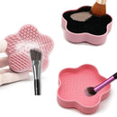 10 PCS Seastar Portable Silicone Scrubbing Pad With Quick-Drying Sponge Random Colour Delivery