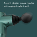Muscles Relax Massager Portable Fitness Equipment Fascia Gun, Specification: 6206 6 Gears Red(EU Plug)