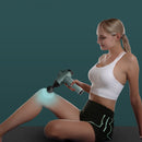 Muscles Relax Massager Portable Fitness Equipment Fascia Gun, Specification: 6206 6 Gears Red(EU Plug)