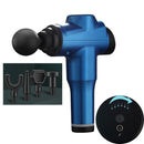 Muscles Relax Massager Portable Fitness Equipment Fascia Gun, Specification: 6206 6 Gears Blue(AU Plug)