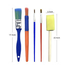 31 In 1 Painting Sponge Seal Early Education Art Graffiti Supplies For Children(Blue )