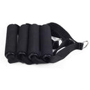 10 PCS Yoga Fitness Pull Belt Handle Gymnastics Hammock Handle(Black)