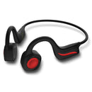 B20 Magnetic Suction Charging Bone Conduction Wireless Swimming Earphone(Red)