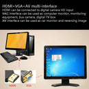 YB-700A-1 7 Inch 12/24V HD Car Monitor Display HDMI VGA AV Interface Home Computer Video Player Resolution: 1024 x 600