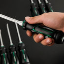 7 PCS / Set Knocking Screwdriver Oil-Resistant Through-Core Screwdriver Home Auto Repair Screwdriver, Color Random Deilvery