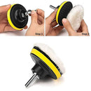 3 Inch 11 In 1 3-7 Inch Car Polishing and Waxing Sponge Plate Sponge Pad Set