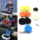 3 Inch 11 In 1 3-7 Inch Car Polishing and Waxing Sponge Plate Sponge Pad Set