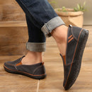 LuTai Men Loafers Rubber Sole Shoes Breathable Wear-Resistant Casual Shoes, Size: 40(1909 Gray)