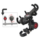 N-STAR NJN002 Motorcycle Metal Aluminum Alloy Universal Anti-Theft Mobile Phone Bracket(T-shaped Ball Head Installation)