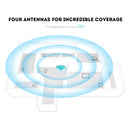 PIX-LINK LV-WR09 300Mbps WiFi Range Extender Repeater Mini Router(US Pulg)