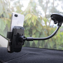 Car Windshield Automatic Lock Phone Holder(Blue)