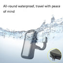 Outdoor Riding Motorcycle Bicycle Waterproof Mobile Phone Bracket,Style: Bicycle 5.5 inch Black