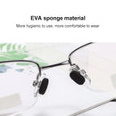 20 PCS Glasses Nose Strip Soft EVA Sponge Nose Mat Comfortable No Pressure Mark Does Not Remove Makeup Anti-Height Eye Frame Nose(Black 1.5mm)