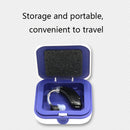 GM-105 Elderly Hearing Aid Sound Amplifier Intelligent Noise Reduction Sound Collector, Style: EU Plug(Fantasy Black)