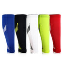 2 PCS Sports Calf Protection Basketball Football Running Leggings Protective Gear High-Elastic Warm Breathable Knee Pads Socks, Specification: M (Black)