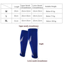 2 PCS Sports Calf Protection Basketball Football Running Leggings Protective Gear High-Elastic Warm Breathable Knee Pads Socks, Specification: M (Black)