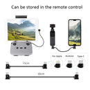 Sunnylife TY-X9304 Suitable For DJI Mavic Air 2S / DJI FPV Flight Glasses V2 / Mavic Mini2 / Osmo Pocket 2 Mobile Phone Tablet Cable 30cm Type-C to Type-C Cable