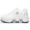 Two-Purpose Skating Shoes Deformation Shoes Double Row Rune Roller Skates Shoes, Size: 36(Low-top Without Light (White))