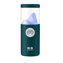 WX515 Car Air Humidification and Moisturizing Automatic Rotating Humidifier USB Colorful Night Light Humidifier(Green)