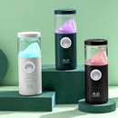 WX515 Car Air Humidification and Moisturizing Automatic Rotating Humidifier USB Colorful Night Light Humidifier(Green)