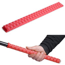 2 PCS 1m Fish Rod Heat Shrinkable Hand Handling Insulation Non-Slip Waterproof Sleeve, Specification: Diameter 22mm(Red)