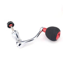 DEUKIO All-Metal EVA Rocker Fishing Reel Rocker Aluminum Alloy Knob For Fish Reel Tackle Accessory, Specification: Medium(Red)