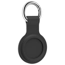 2 PCS Shockproof Anti-scratch Silicone Protective Case with Hook for AirTag(Dark Gray)