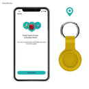 2 PCS Shockproof Anti-scratch Silicone Protective Case with Hook for AirTag(Dark Gray)