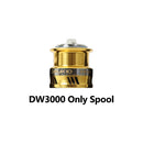 DEUKIO Metal Spinning Wheel Shallow Line Cup Design CNC Rocker Fishing Reel Sea Rod Reel Fishing Reel, Specification: DW3000 Separate Line Cup