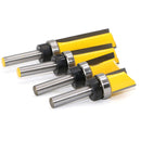 8MM Shank Copy Type Trimming Knife Straight Edge Engraving Machine Milling Cutter, Model: 8x3/4x20mm