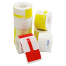 QR-285A Printer Thermal Sticker Paper Cable Label Paper 100 Sheet T Type 45 x 30 + 35 (White)