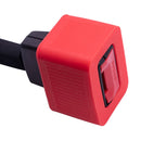 2 PCS Safety Belt Holder Silicone Buckle Protective Cover(Red)