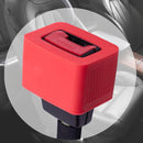 2 PCS Safety Belt Holder Silicone Buckle Protective Cover(Red)